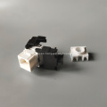 CAT6A Conector trapezoidal sin herramientas IDC dual de 180 grados